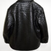Intrecciato Hand-Woven Leather Overshirt