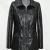 DSC_0622 Black Python Skin Zip Coat