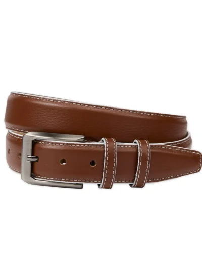 The Cognac Leather Belt