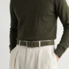The Khaki Nubuck Belt