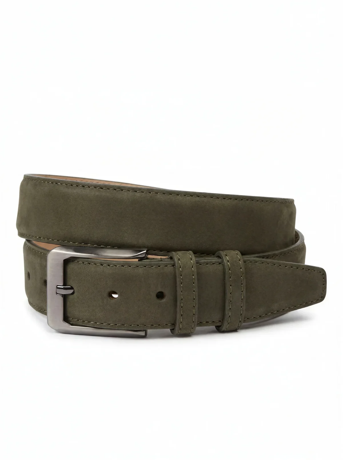 The Khaki Nubuck Belt