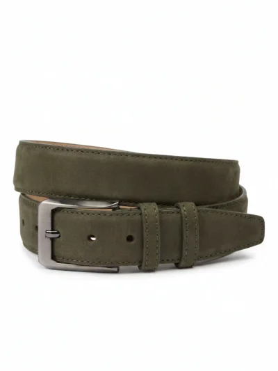 The Khaki Nubuck Belt