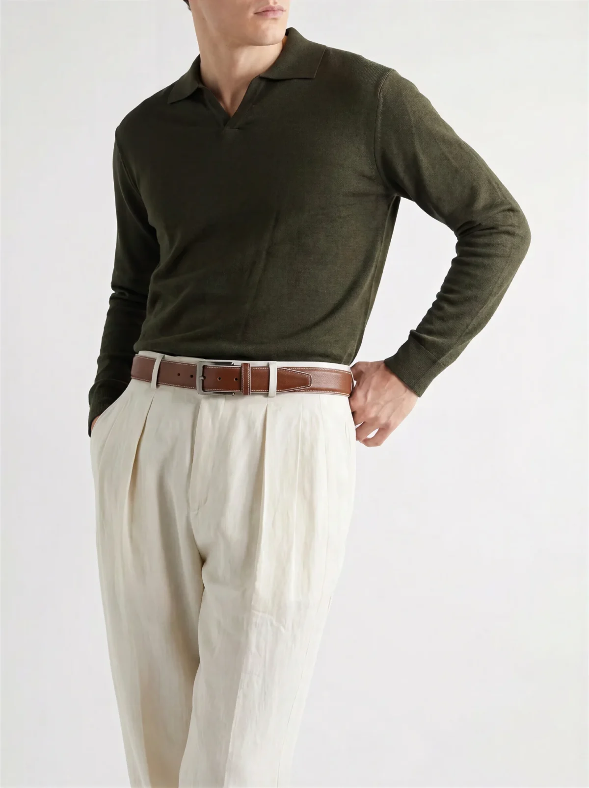 The Cognac Leather Belt
